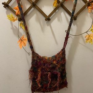 Rainbow Recycled Silk Purse